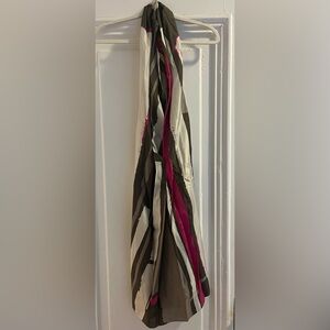 DKNY Luxurious Gold and Silver Silk Fabric